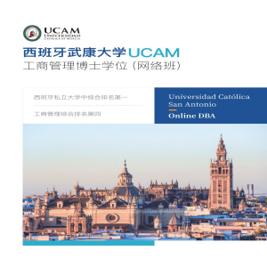 西班牙武康大学工商管理专业博士（网络班）