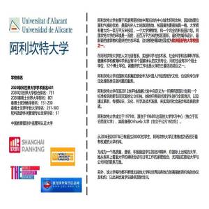 西班牙阿利坎特大学人力资源管理与指导专业硕士